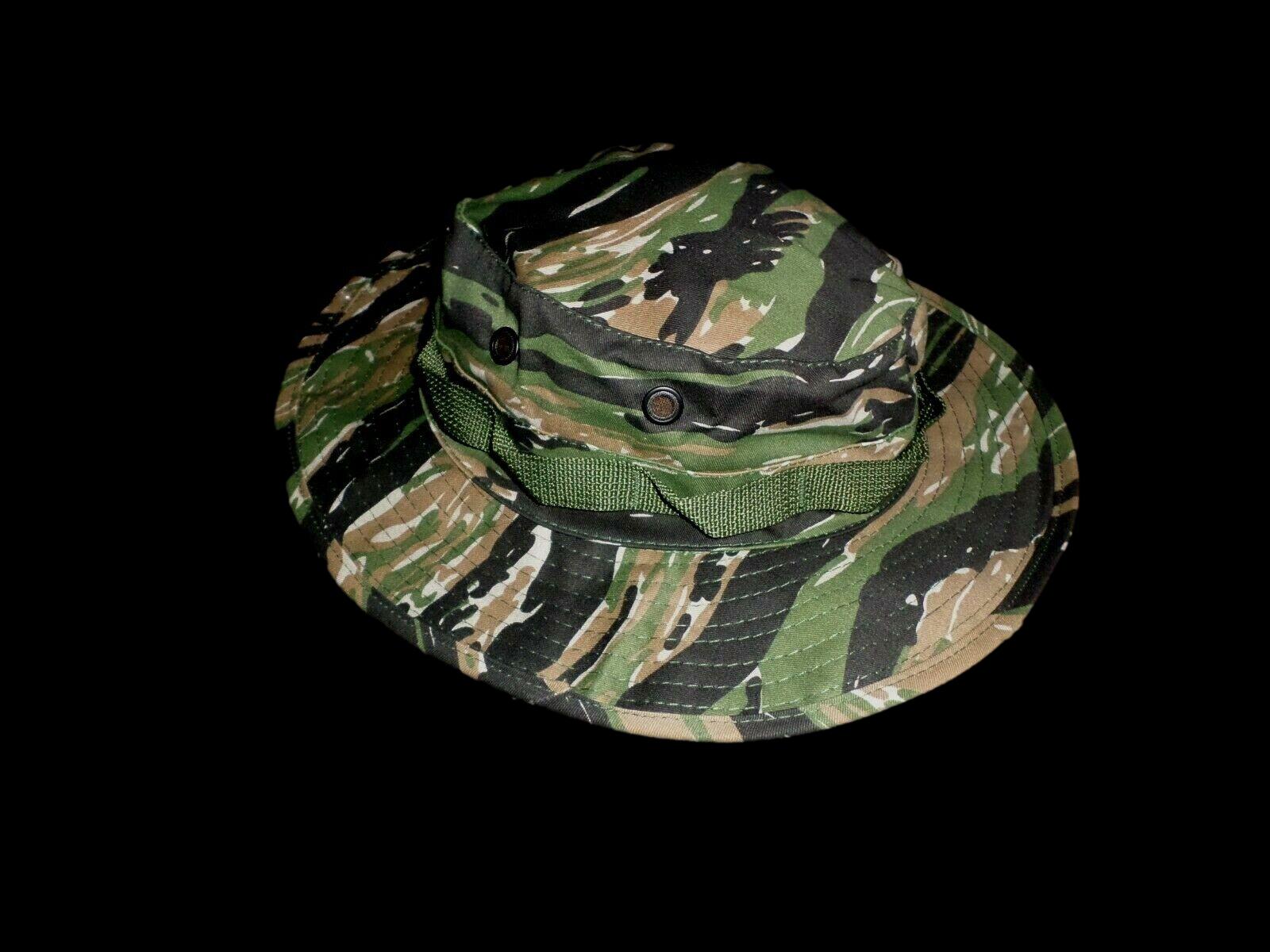 U.S MILITARY STYLE BOONIE HAT TIGER STRIPE CAMOUFLAGE
