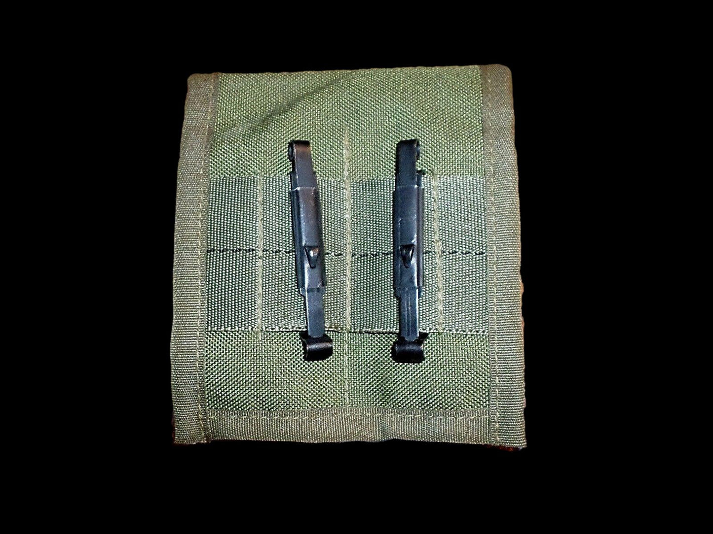 9 mm DOUBLE MAG POUCH FITS 2 LARGE CAPACITY AMMO MAGAZINE CLIPS