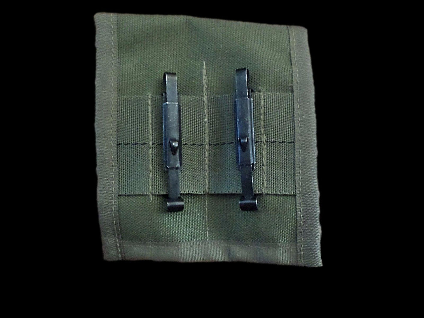 9 mm DOUBLE MAG POUCH FITS 2 LARGE CAPACITY AMMO MAGAZINE CLIPS