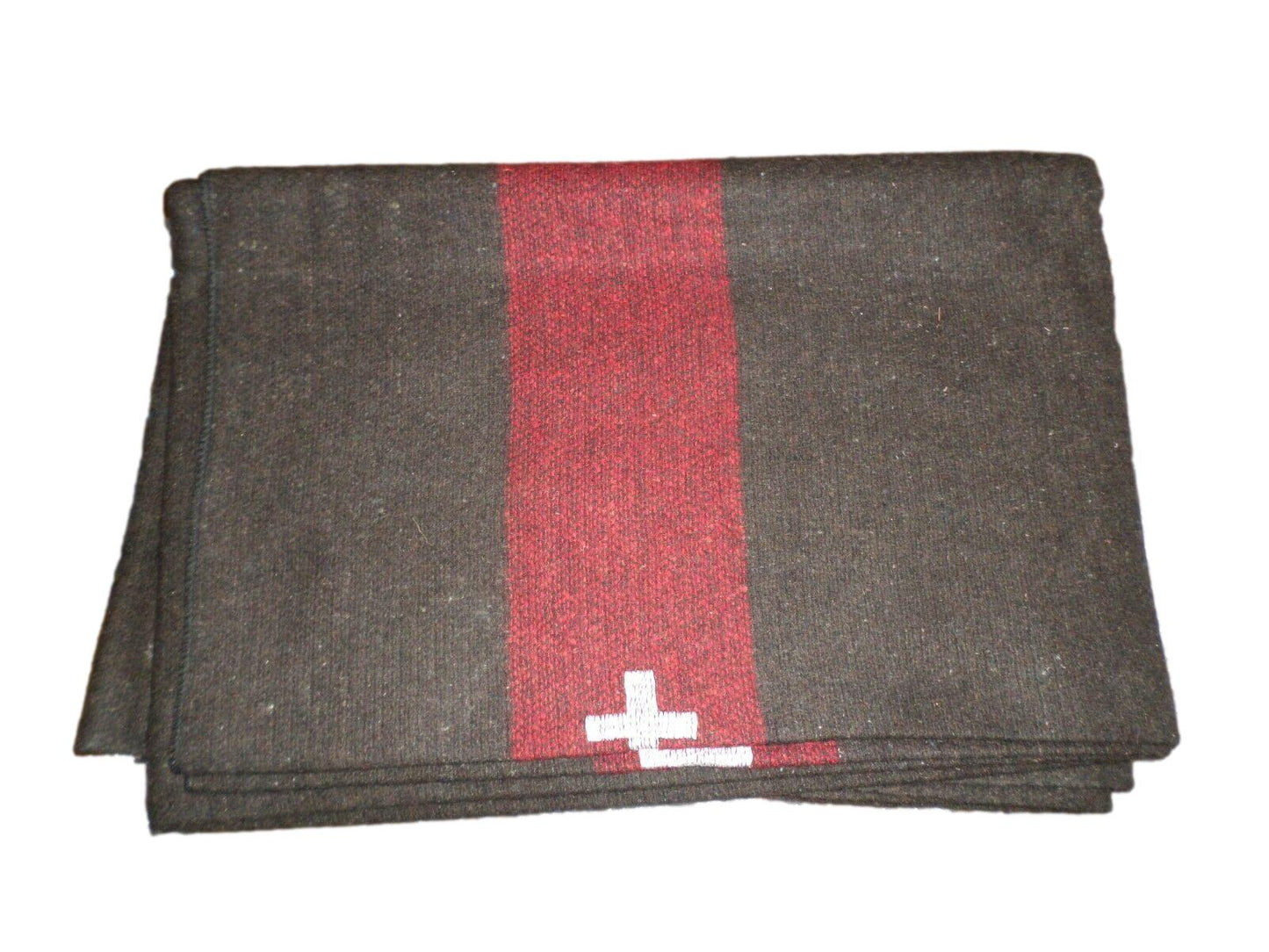 SWISS MILITARY STYLE ARMY WOOL BLANKET CAMPING SURVIVAL 60X84 HEAVY DUTY NEW