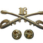 16th CAVALRY SWORDS SABERS MILITARY HAT PIN 16th CAVALRY REGIMENT BADGE U.S ARMY