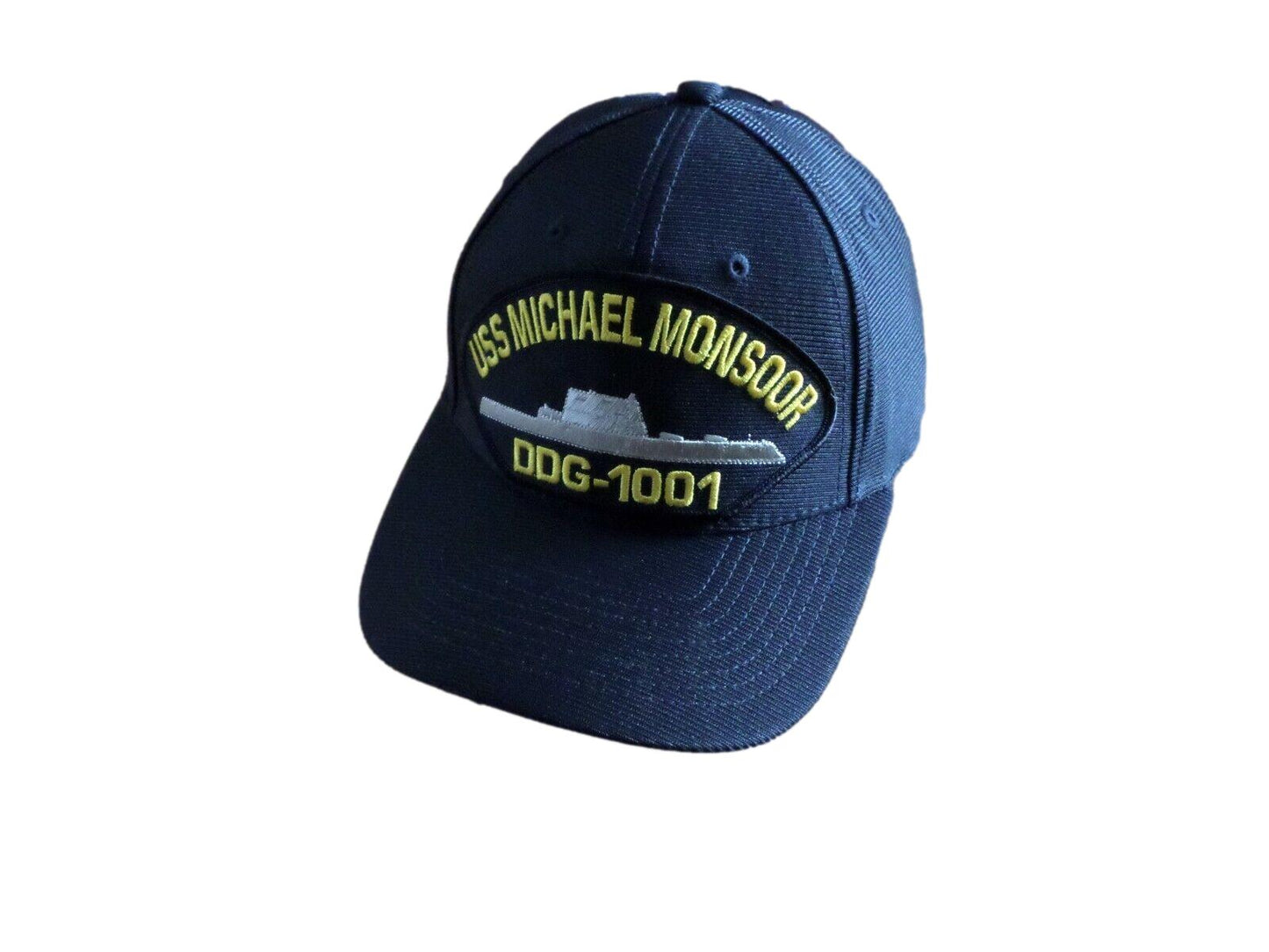 USS MICHAEL MONSOOR DDG-1001 NAVY SHIP HAT US MILITARY OFFICIAL BALL CAP US MADE