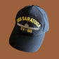 USS SARATOGA CV-60 U.S NAVY SHIP HAT OFFICIAL U.S MILITARY BALL CAP U.S.A MADE