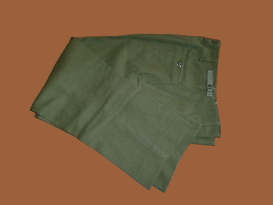 GENUINE U.S MILITARY M-51 MODEL 51 WOOL FIELD PANTS OD GREEN SMALL REGULAR 1951