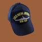USS NEW JERSEY BB-62 U.S NAVY SHIP HAT OFFICIAL U.S MILITARY BALL CAP U.S.A MADE