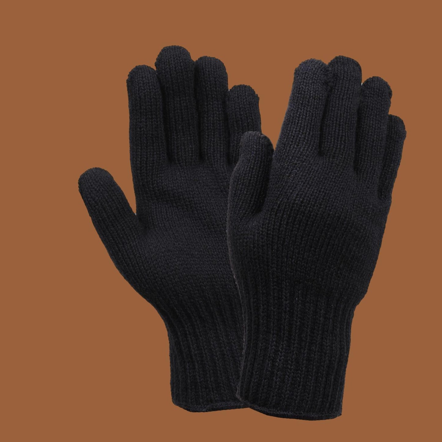 U.S MILITARY STYLE D3A COLD WEATHER GLOVE LINERS 85% WOOL 15% NYLON SIZE X-LARGE