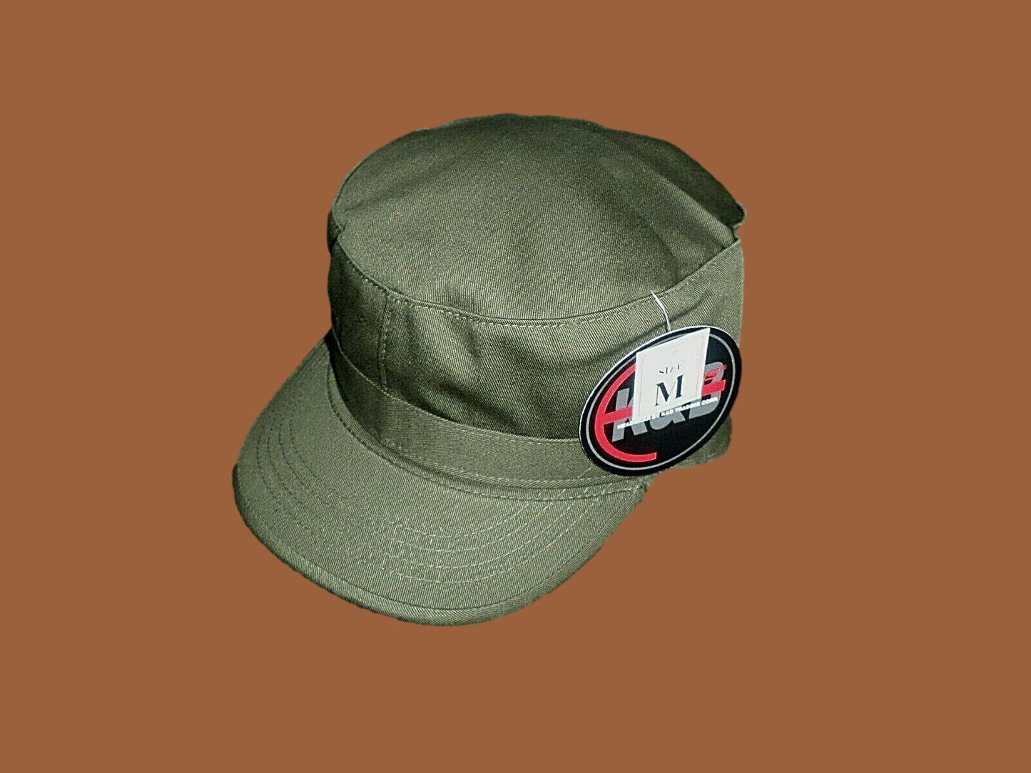 Military Army Style OD Green Combat BDU Hat 100% Cotton BDU Cap