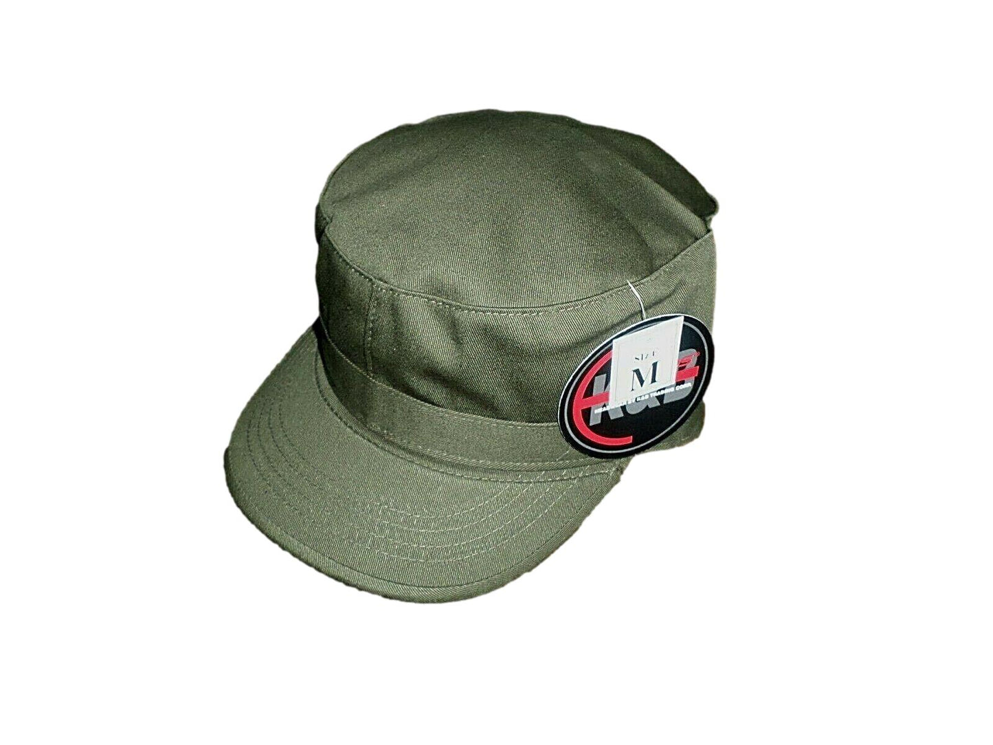 Military Army Style OD Green Combat BDU Hat 100% Cotton BDU Cap