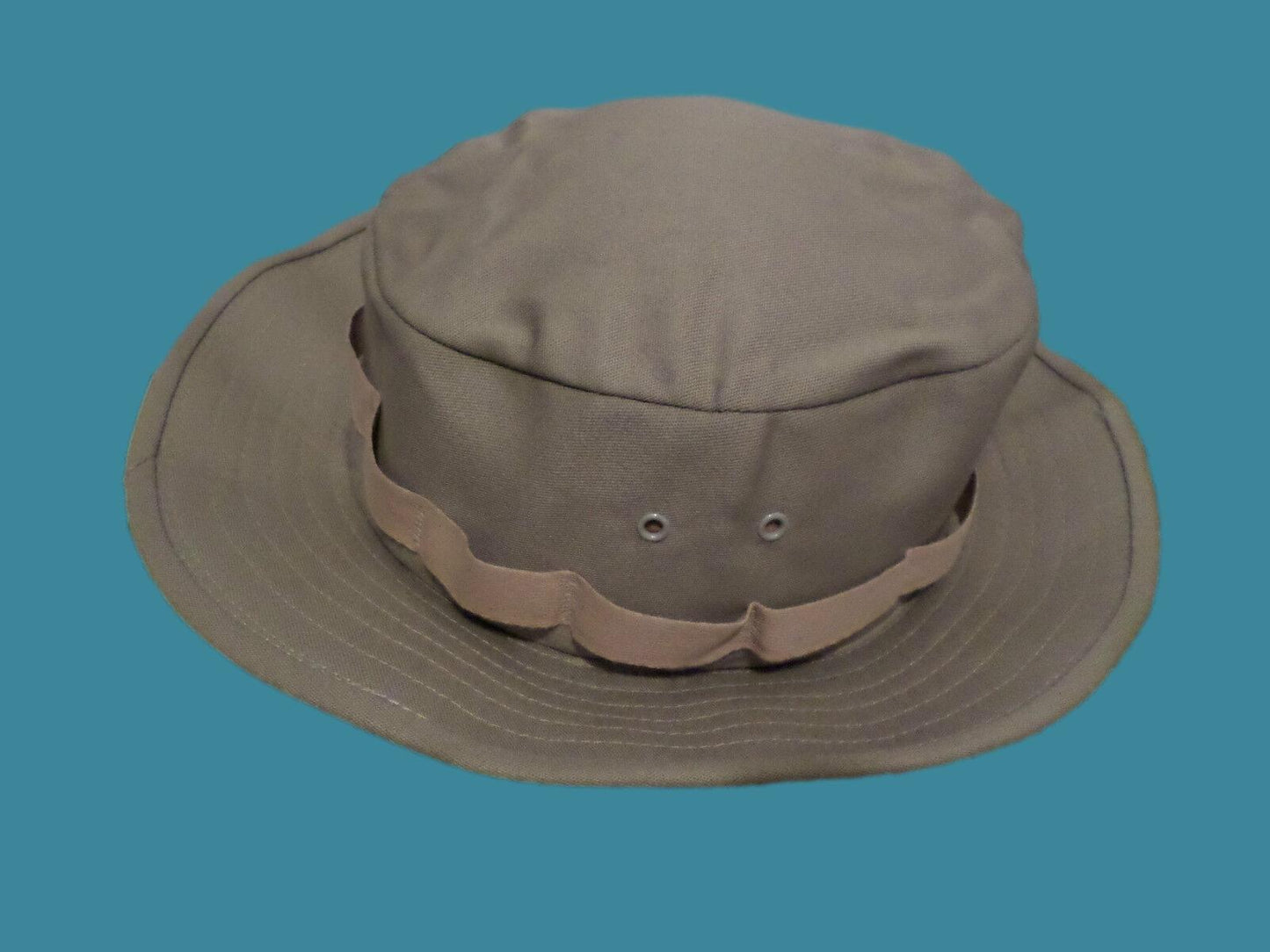 U.S MILITARY STYLE BOONIE HAT KHAKI SIZE LARGE U.S.A MADE