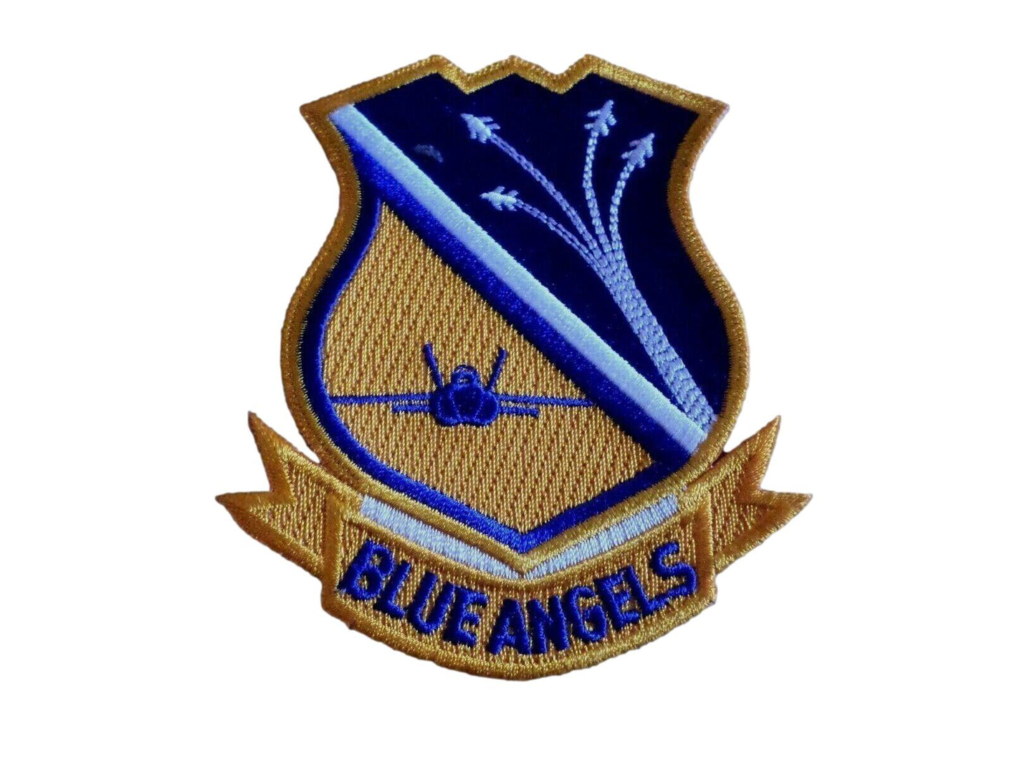 U.S MILITARY NAVY BLUE ANGELS PATCH FLIGHT PATCH TOP QUALITY PATCHES 3 3/4" INCH