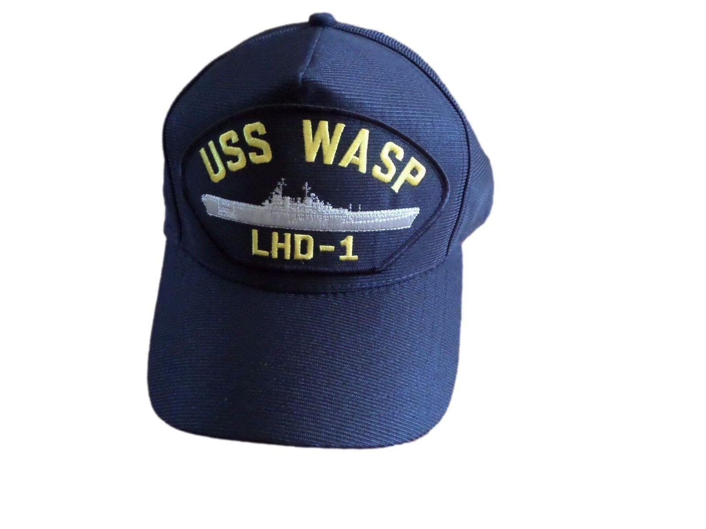 USS WASP LHD-1 NAVY SHIP HAT U.S MILITARY OFFICIAL BALL CAP U.S.A MADE