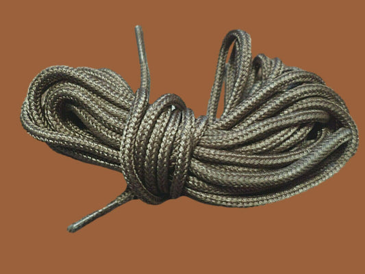NEW U.S MILITARY TAN NYLON BOOT LACES SAND COLOR 82" INCHES 1 PAIR