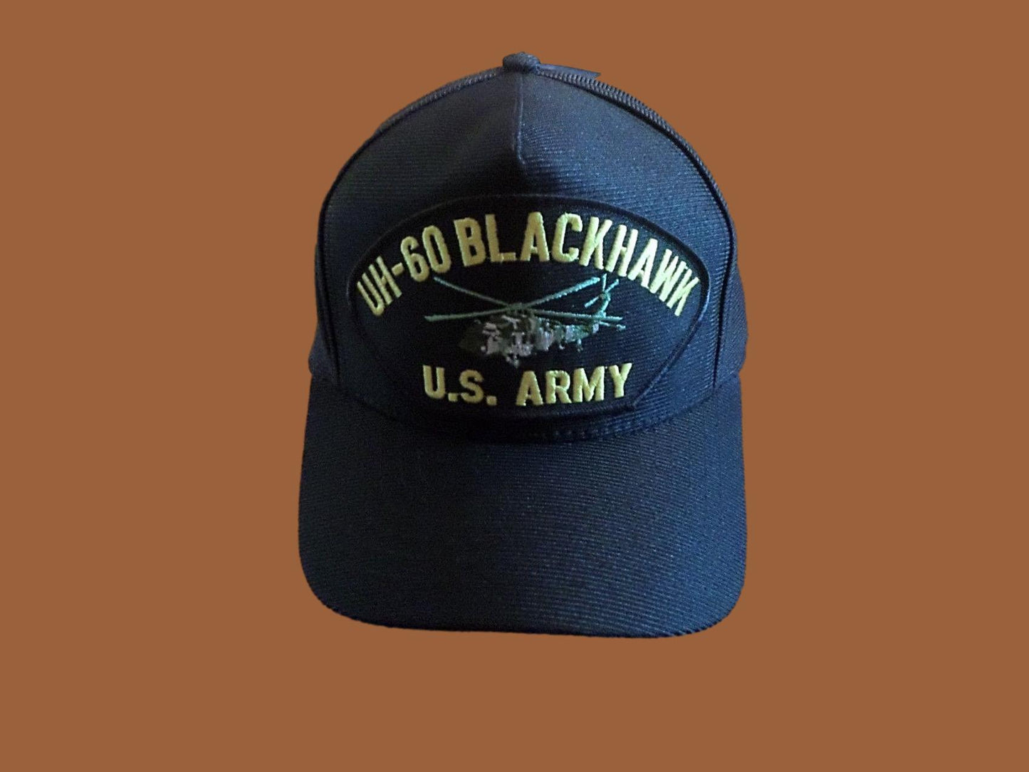 U.S ARMY UH-60 BLACKHAWK HAT U.S MILITARY OFFICIAL BALL CAP U.S.A MADE