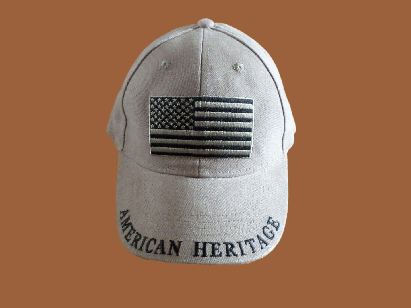 U.S.A Flag hat American Heritage Embroidered USA American Flag Baseball Cap