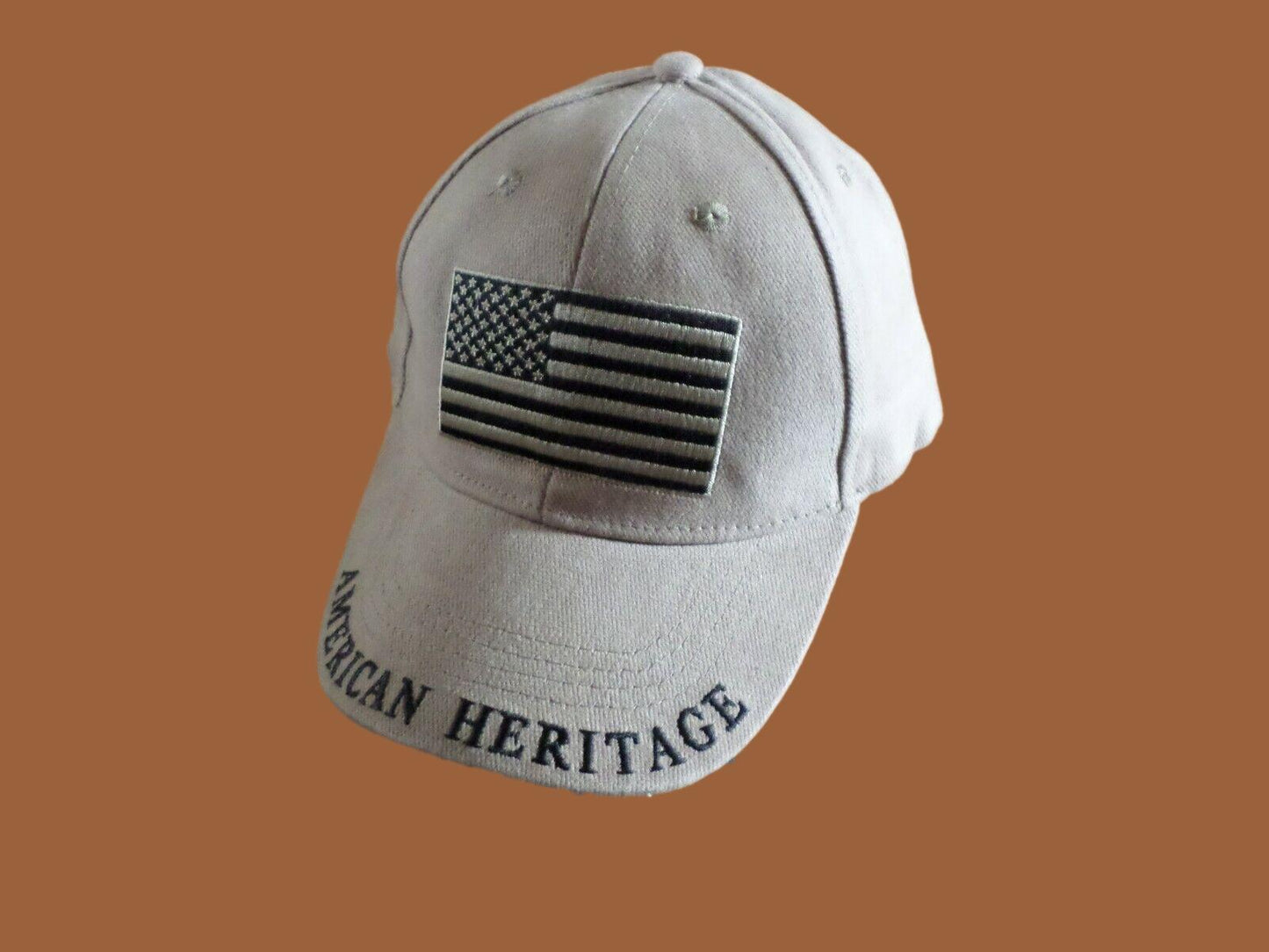 U.S.A Flag hat American Heritage Embroidered USA American Flag Baseball Cap