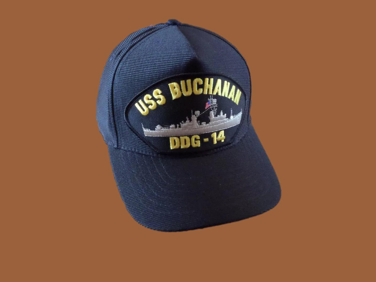 USS BUCHANAN DDG-14 NAVY SHIP HAT U.S MILITARY OFFICIAL BASEBALL CAP U.S.A MADE