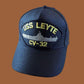 USS LEYTE CV-32 NAVY SHIP HAT U.S MILITARY OFFICIAL BALL CAP U.S.A  MADE
