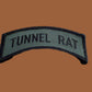 U.S MILITARY TUNNEL RAT VIETNAM SERVICE BAR ROCKER
