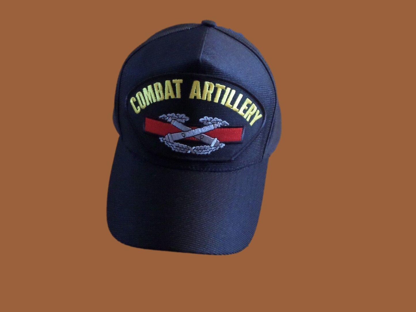 U.S ARMY COMBAT ARTILLERY HAT U.S MILITARY OFFICIAL BALL CAP U.S.A MADE