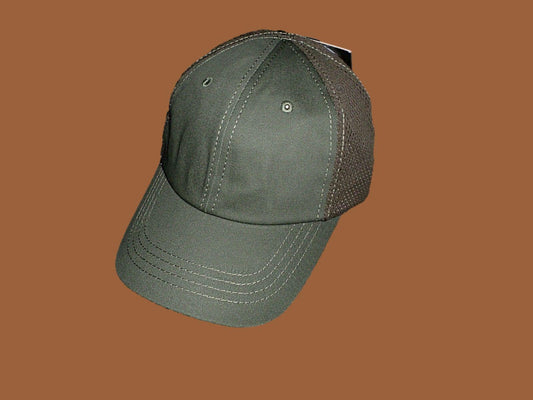 OD GREEN MILITARY STYLE AIR MESH HAT ADJUSTABLE BACK STRAP