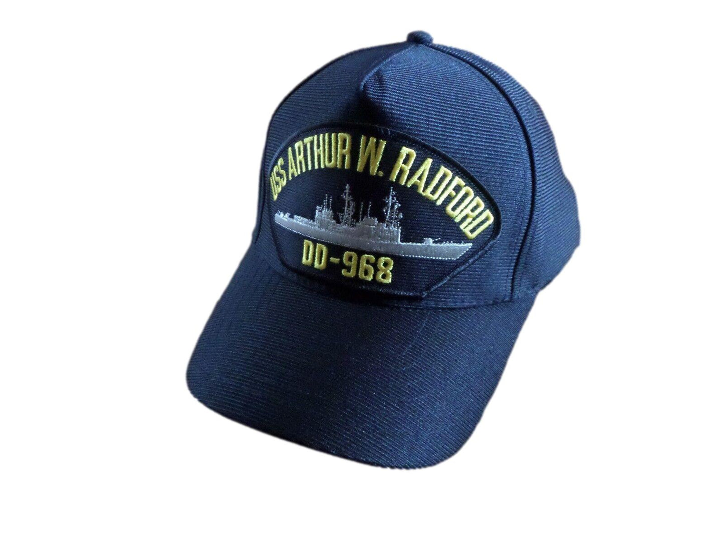 U.S MILITARY USS ARTHUR W RADFORD DD-968 NAVY SHIP HAT U.S MILITARY OFFICIAL CAP