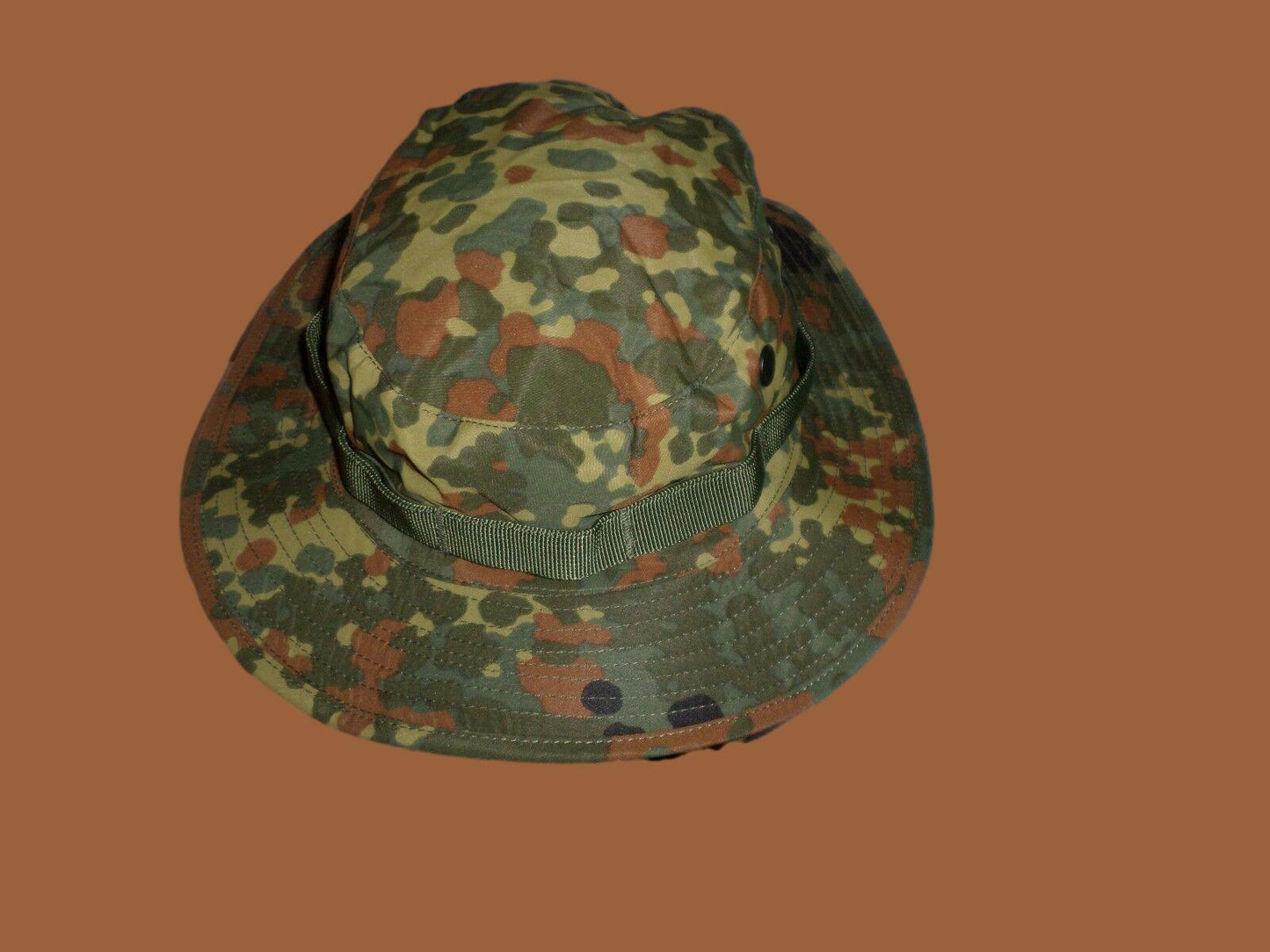 NEW GERMAN FLECKTARN CAMOUFLAGE TRILAM BOONIE HAT SIZE LARGE