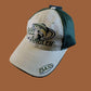 REEL ANGLER BASS FISHER 6 PANEL CAP EMBROIDERED FISHING HAT