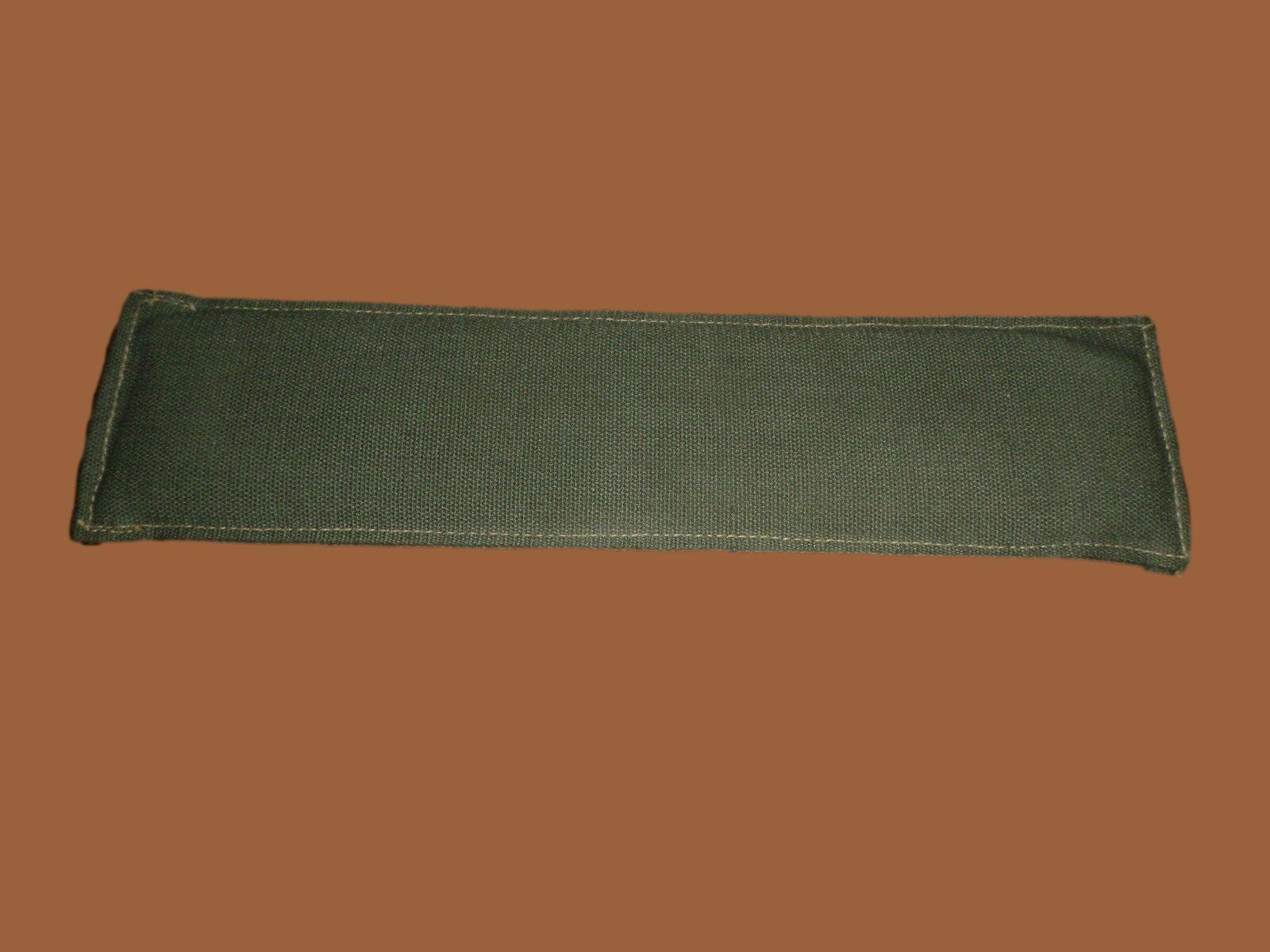 U.S MILITARY SHOULDER PAD OD GREEN COTTON CANVAS RIFLE SLING PAD – Clay ...