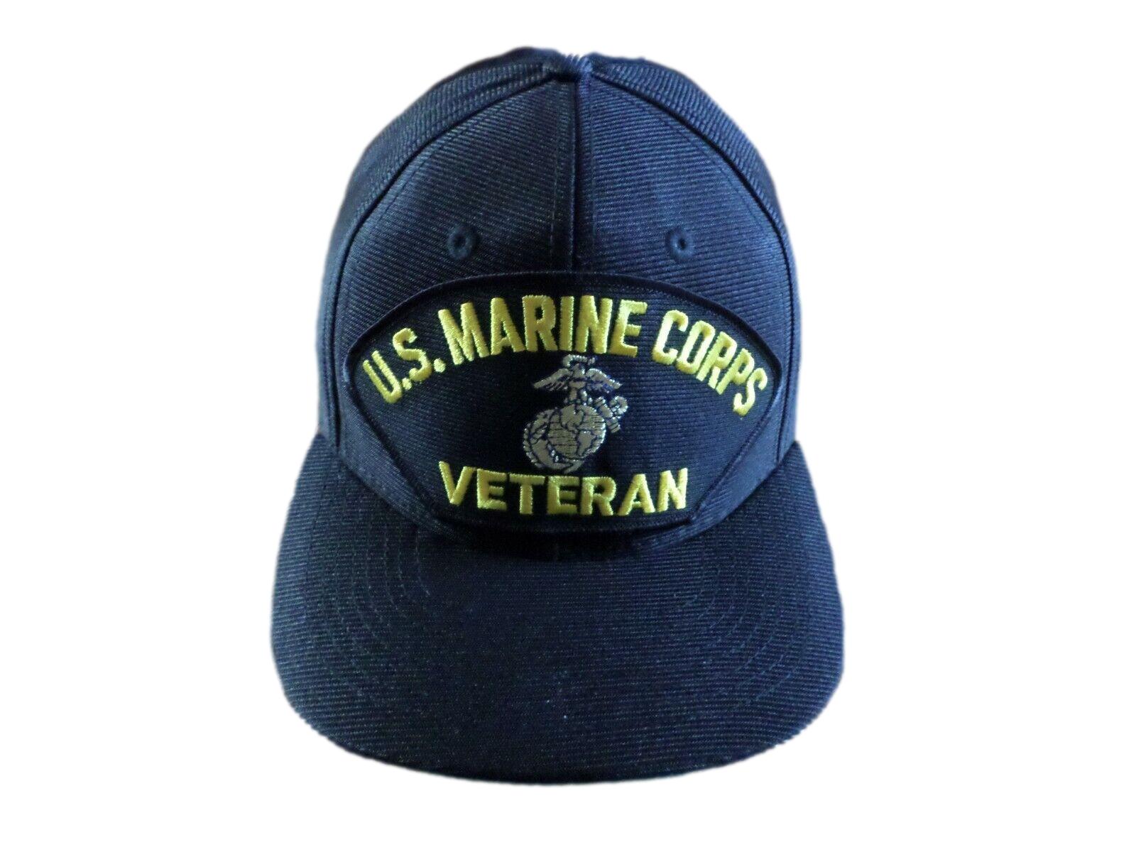 U.S MARINE CORPS VETERAN HAT U.S.M.C OFFICIAL MILITARY BALL CAP U.S.A