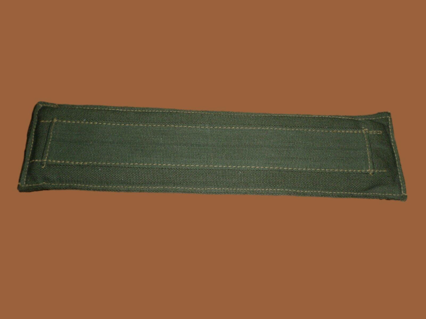 U.S MILITARY SHOULDER PAD OD GREEN COTTON CANVAS RIFLE SLING PAD