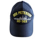 USS PETERSON DD-969 NAVY SHIP HAT U.S MILITARY OFFICIAL BALL CAP U.S MADE