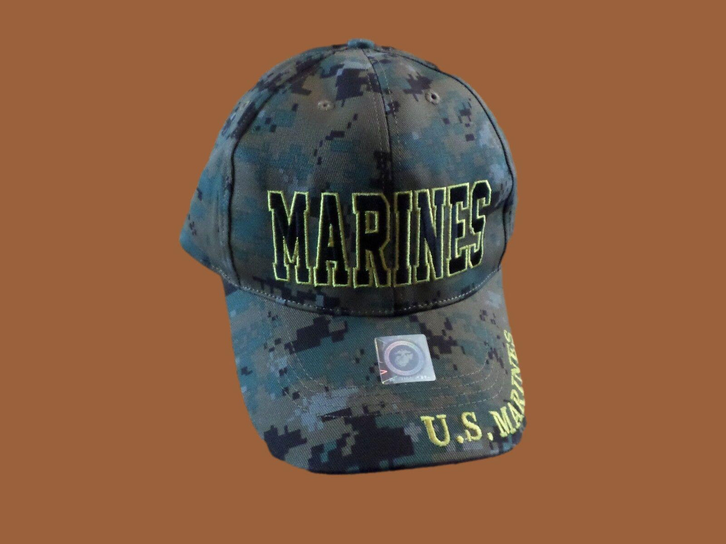 U.S Military Marine Corps Embroidered USMC Licensed Baseball Hat Cap Digital