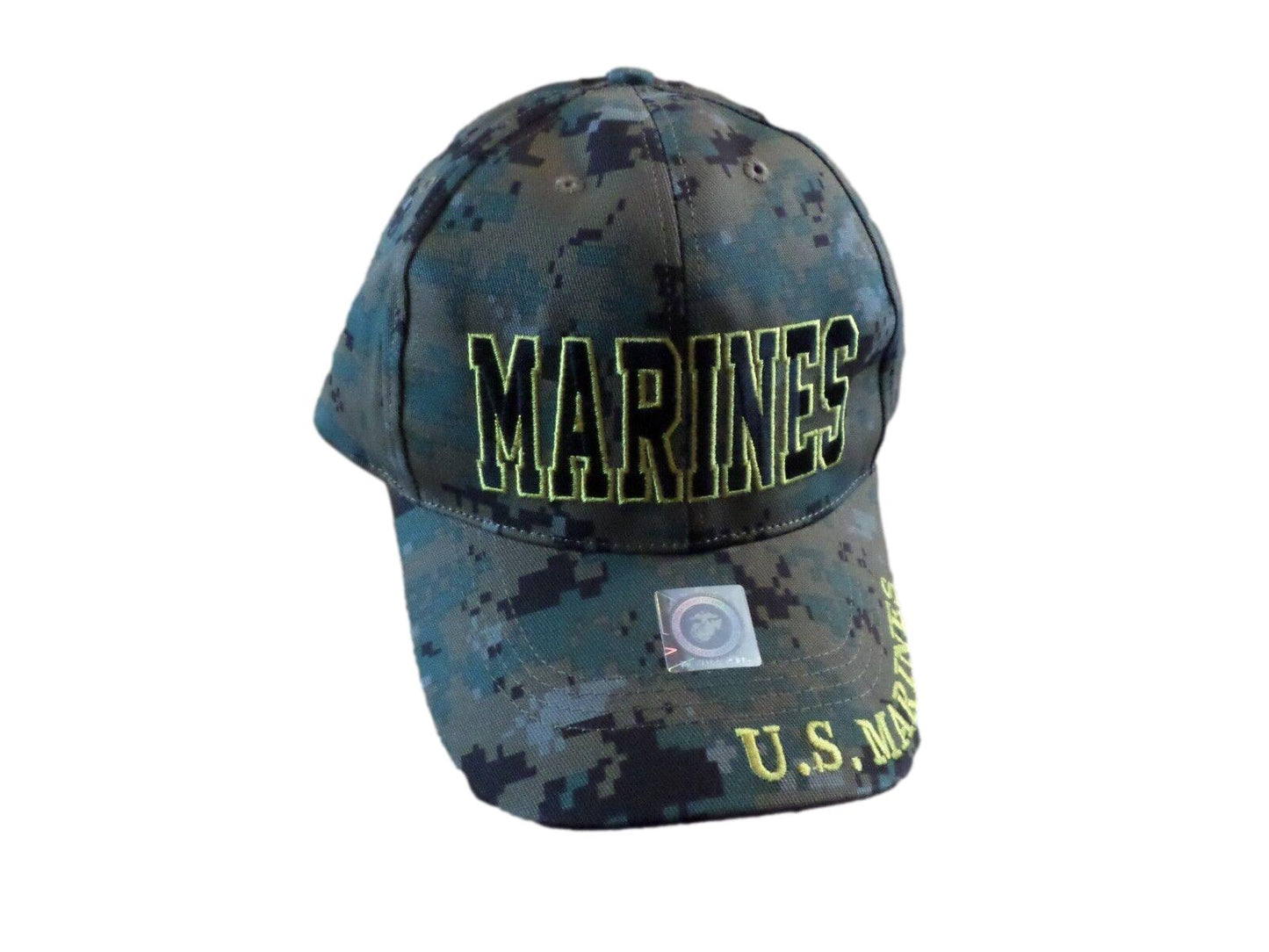 U.S Military Marine Corps Embroidered USMC Licensed Baseball Hat Cap Digital