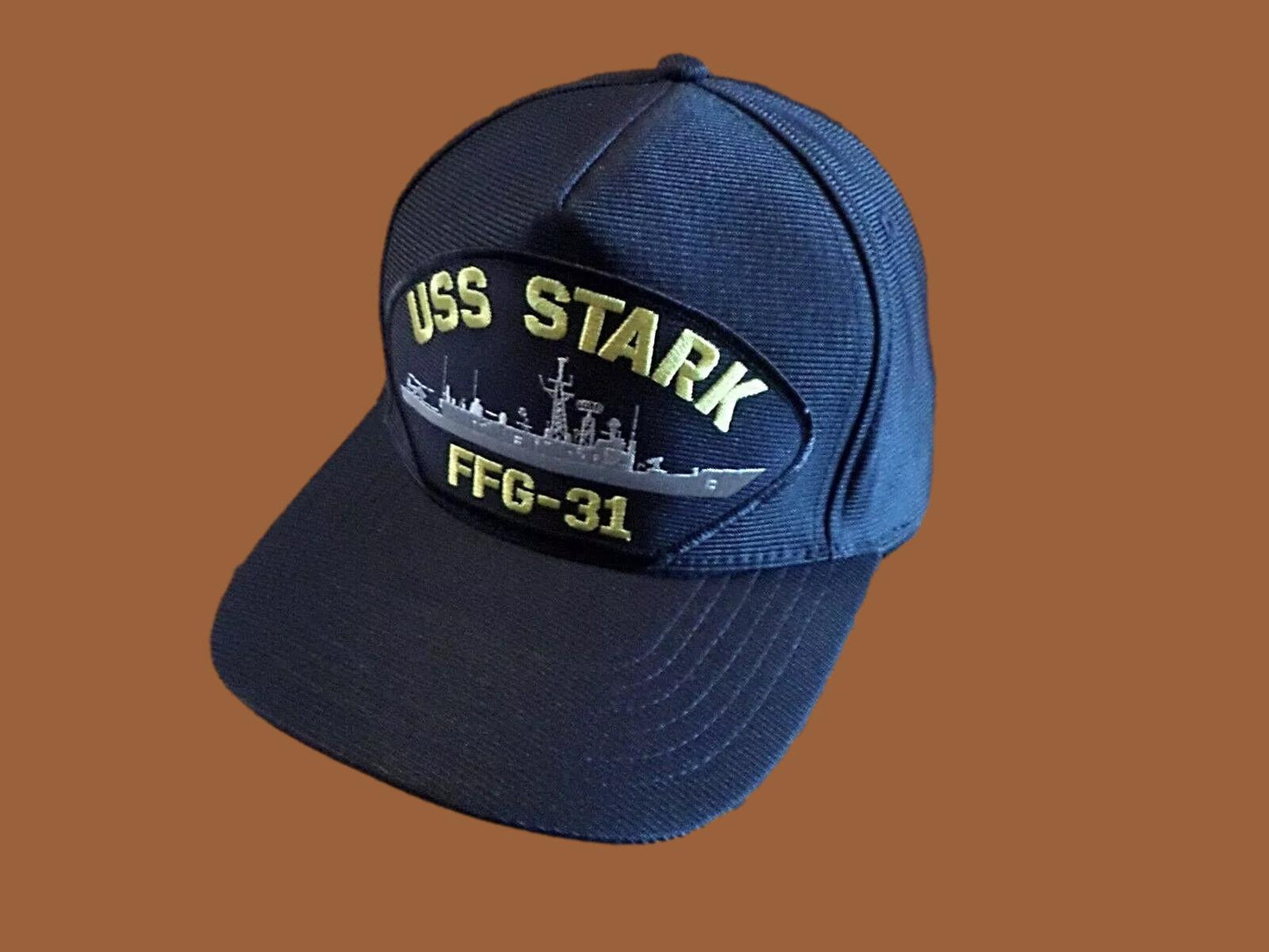 USS STARK FFG-31 NAVY SHIP HAT U.S MILITARY OFFICIAL BALL CAP U.S.A MADE