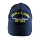 USS H.J ELLISON DD-864 NAVY SHIP HAT U.S MILITARY OFFICIAL BALL CAP U.S MADE