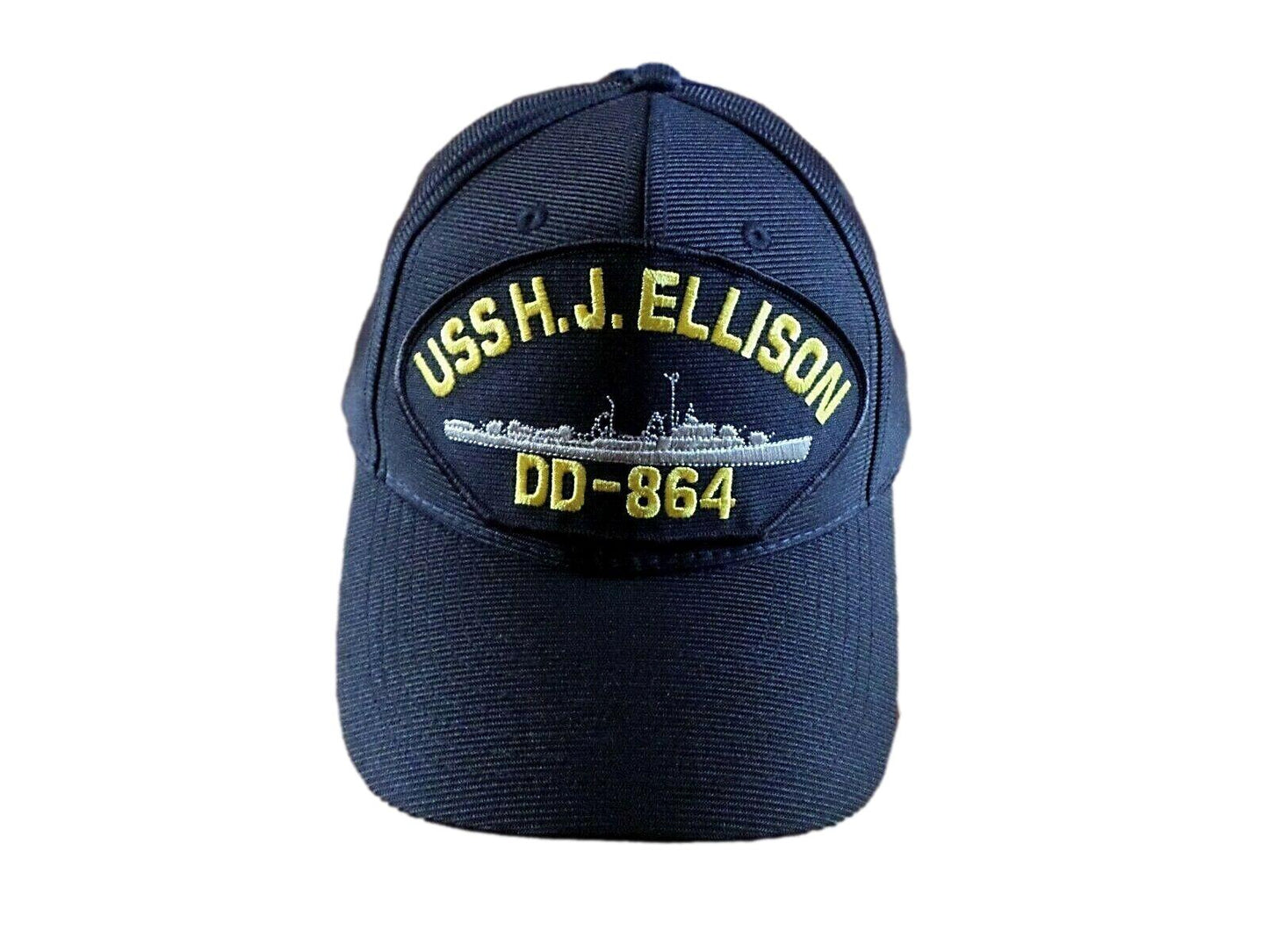 USS H.J ELLISON DD-864 NAVY SHIP HAT U.S MILITARY OFFICIAL BALL CAP U.S MADE