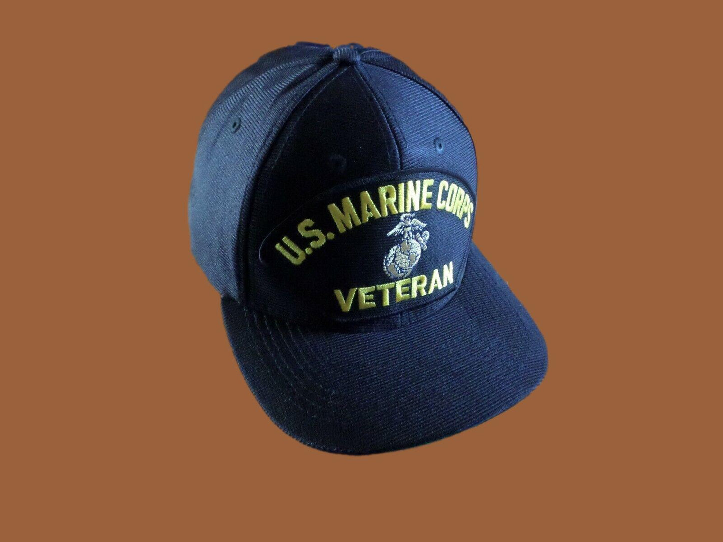 U.S MARINE CORPS VETERAN HAT U.S.M.C OFFICIAL MILITARY BALL CAP U.S.A MADE