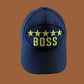 U.S NAVY FIVE STAR BOSS HAT U.S NAVY SHIP MILITARY OFFICIAL BALL CAP U.S.A MADE