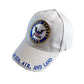 NEW U.S MILITARY NAVY EMBROIDERED KHAKI HAT BASEBALL CAP OFFICIAL LICENSED HATS