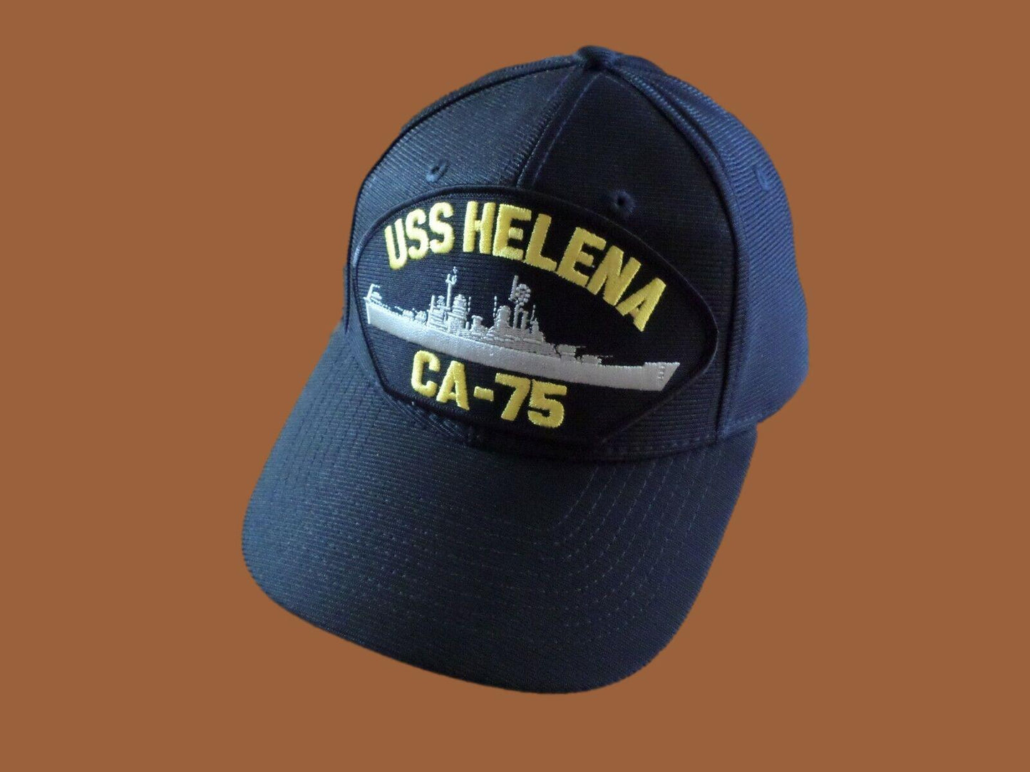 USS HELENA CA-75 U.S NAVY SHIP HAT OFFICIAL MILITARY BALL CAP NAVY CRUISER