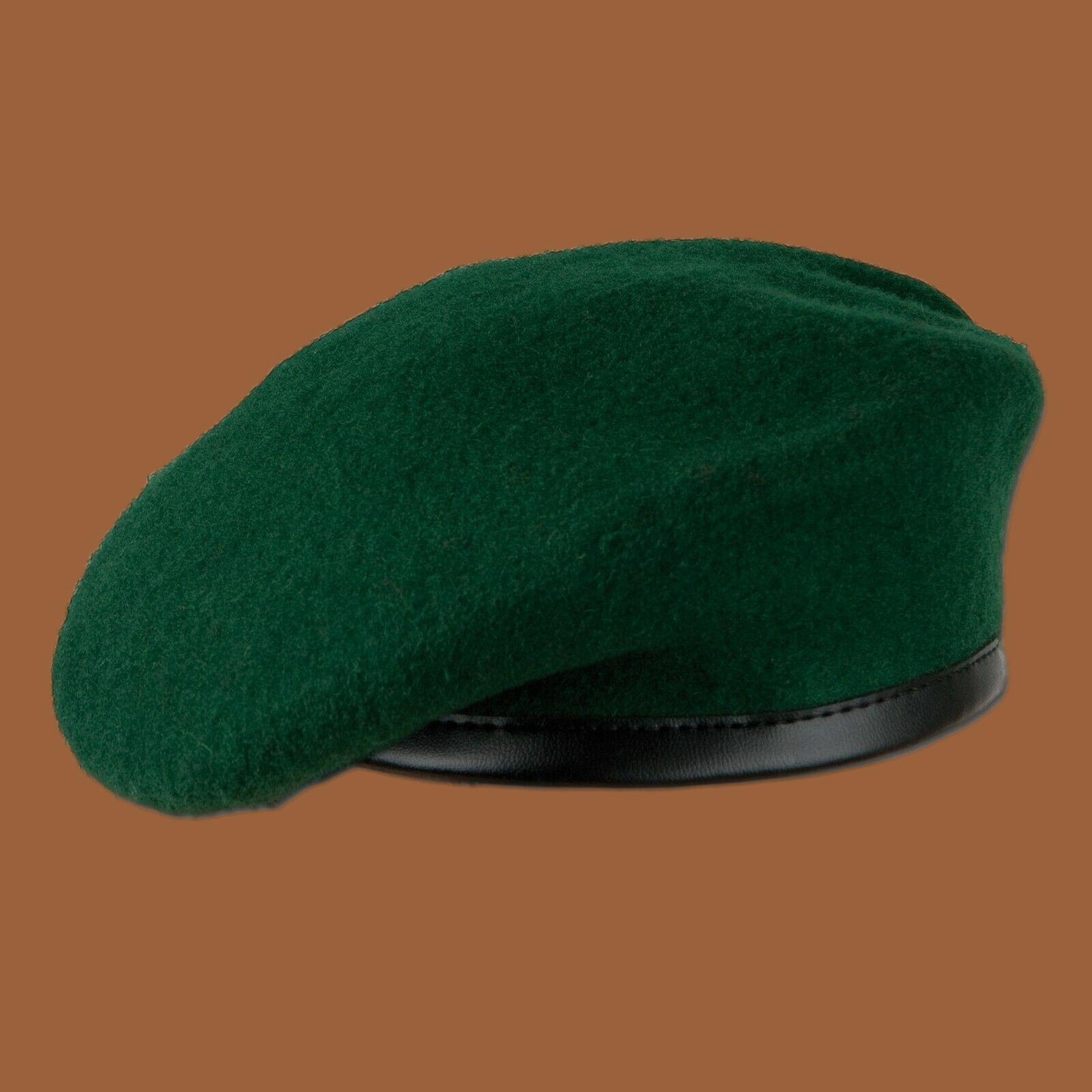 ORIGINAL GERMAN GREEN BERET MILITARY ISSUE WOOL SIZE X-LARGE 61 METRIC NEW