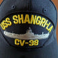 USS SHANGRI-LA CV-38 NAVY SHIP HAT U.S MILITARY OFFICIAL BALL CAP U.S.A MADE