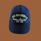 USS SHANGRI-LA CV-38 NAVY SHIP HAT U.S MILITARY OFFICIAL BALL CAP U.S.A MADE
