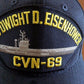 USS DWIGHT D EISENHOWER CVN-69 NAVY SHIP HAT U.S MILITARY OFFICIAL  CAP USA MADE