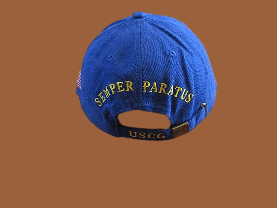 UNITED STATES COAST GUARD ALWAYS READY HAT BALL CAP USCG SEMPER PARATUS