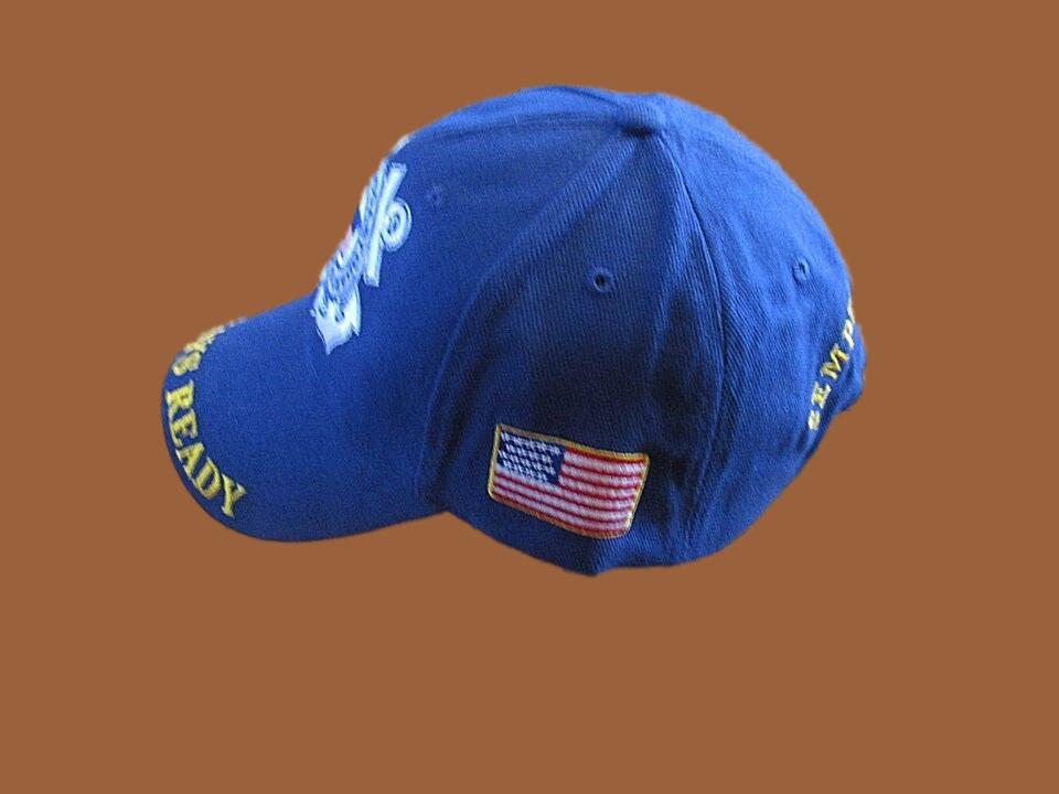 UNITED STATES COAST GUARD ALWAYS READY HAT BALL CAP USCG SEMPER PARATUS