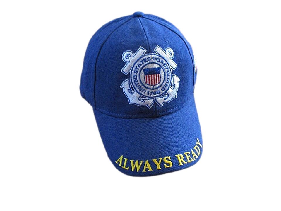 UNITED STATES COAST GUARD ALWAYS READY HAT BALL CAP USCG SEMPER PARATUS