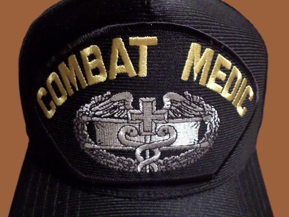 U.S MILITARY COMBAT MEDIC HAT U.S MILITARY OFFICIAL BALL CAP U.S.A MADE