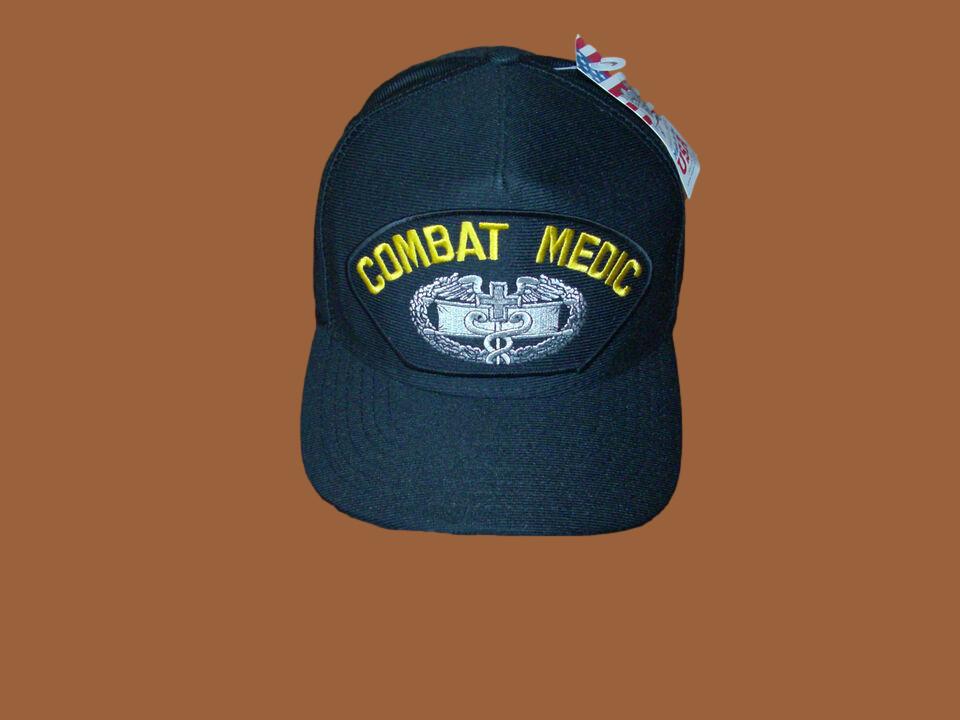 U.S MILITARY COMBAT MEDIC HAT U.S MILITARY OFFICIAL BALL CAP U.S.A MADE