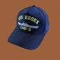 USS ESSEX LHD-2 U.S NAVY SHIP HAT U.S MILITARY OFFICIAL BALL CAP U.S.A MADE